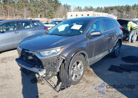 2017 Honda Cr-V Ex-L/Ex-L Navi from USA, damaged, VIN 7FARW1H89HE025762